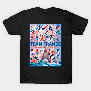 Team France - Paris 2024 T-Shirt